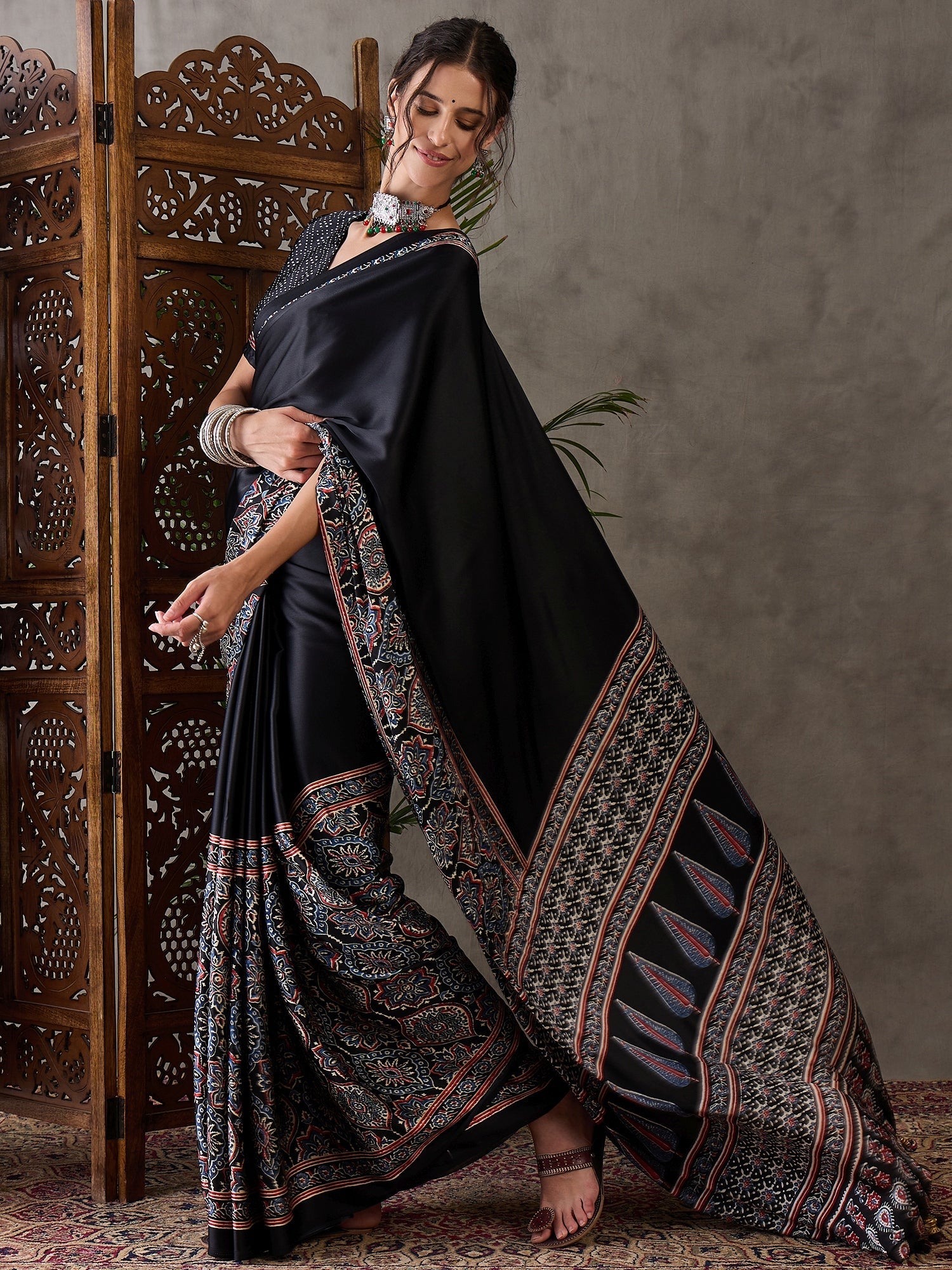 Avyanna Soft Drape Semi Modal Saree for Party Wear ClothsVilla