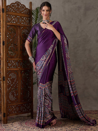Avyanna Soft Drape Semi Modal Saree for Party Wear ClothsVilla