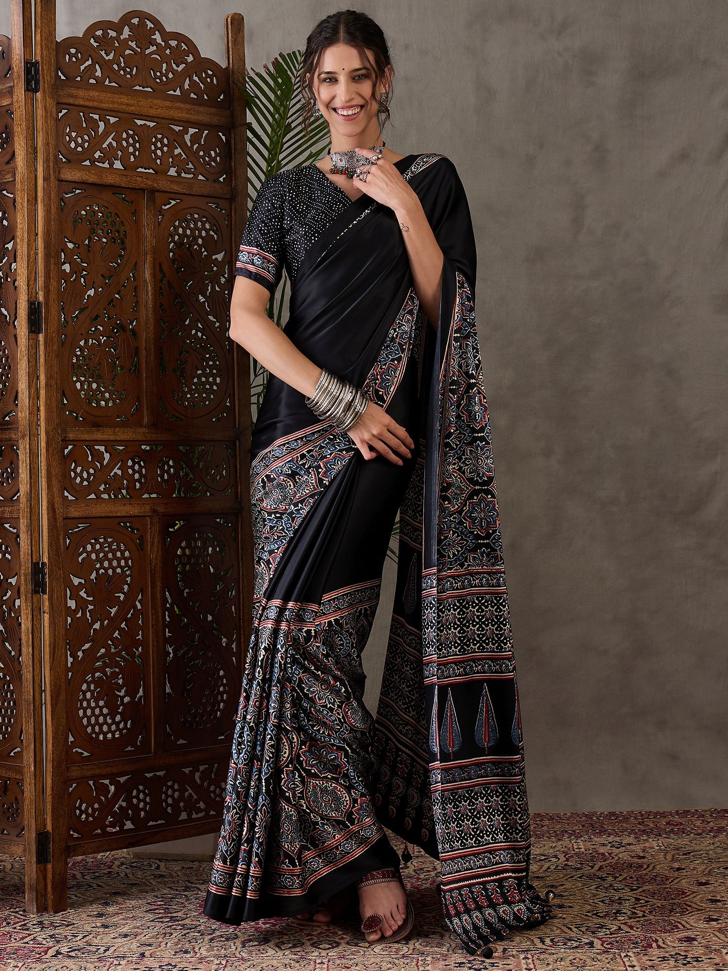 Avyanna Soft Drape Semi Modal Saree for Party Wear ClothsVilla