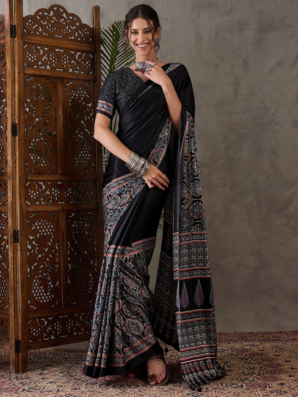 Avyanna Soft Drape Semi Modal Saree for Party Wear ClothsVilla