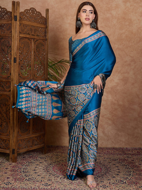 Avyanna Soft Drape Semi Modal Saree for Party Wear ClothsVilla