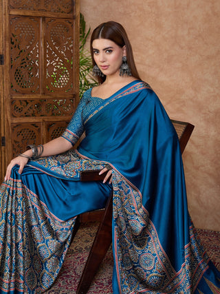 Avyanna Soft Drape Semi Modal Saree for Party Wear ClothsVilla