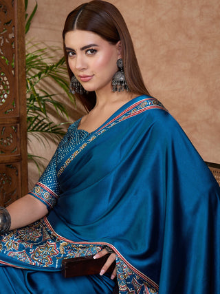 Avyanna Soft Drape Semi Modal Saree for Party Wear ClothsVilla