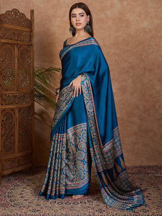 Avyanna Soft Drape Semi Modal Saree for Party Wear ClothsVilla