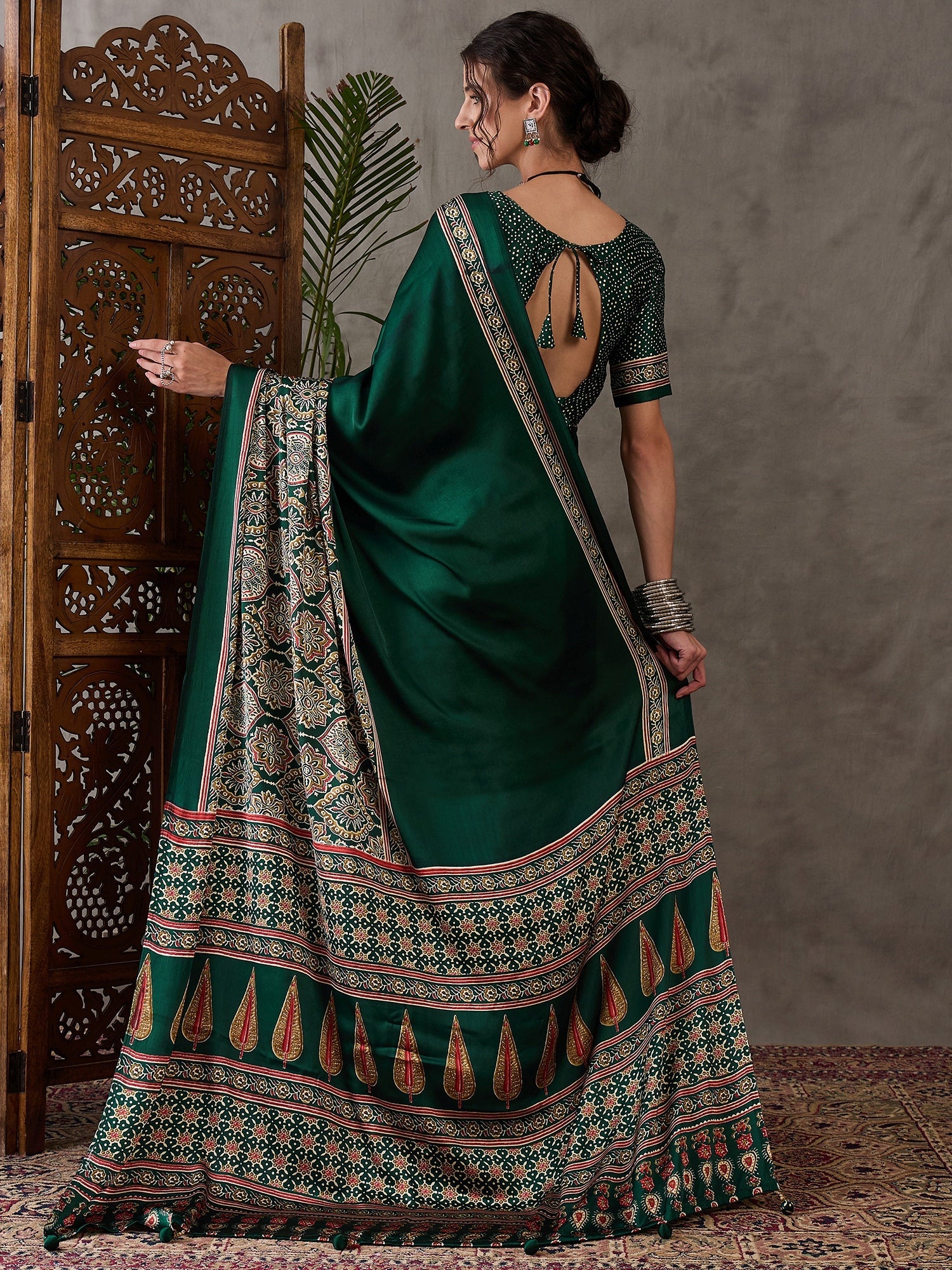 Avyanna Soft Drape Semi Modal Saree for Party Wear ClothsVilla