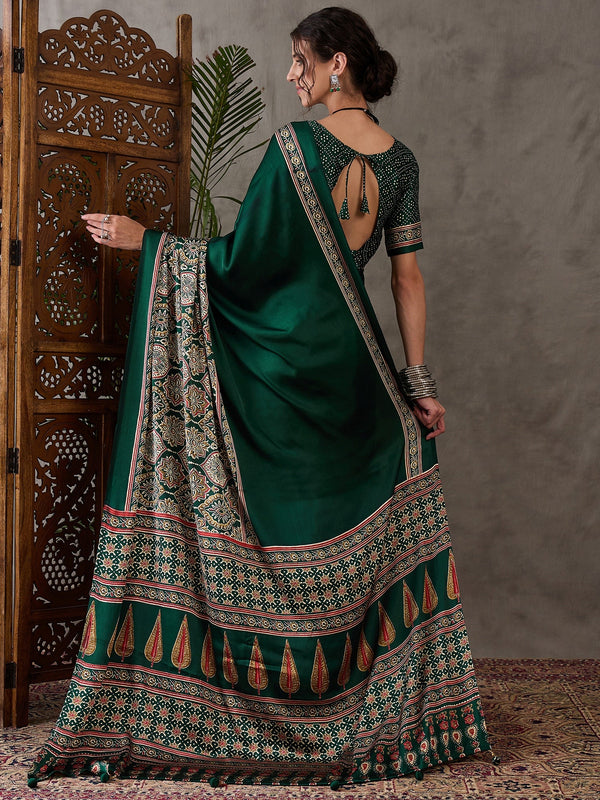 Avyanna Soft Drape Semi Modal Saree for Party Wear ClothsVilla