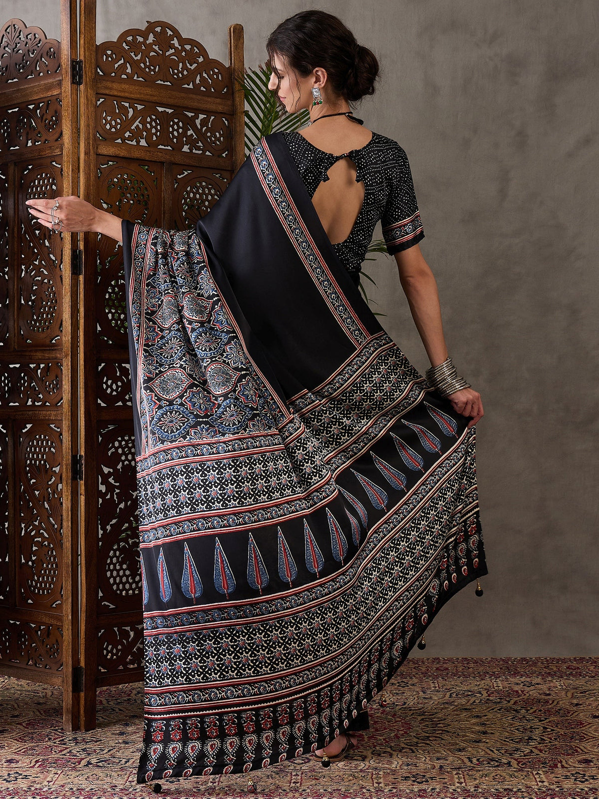 Avyanna Soft Drape Semi Modal Saree for Party Wear ClothsVilla