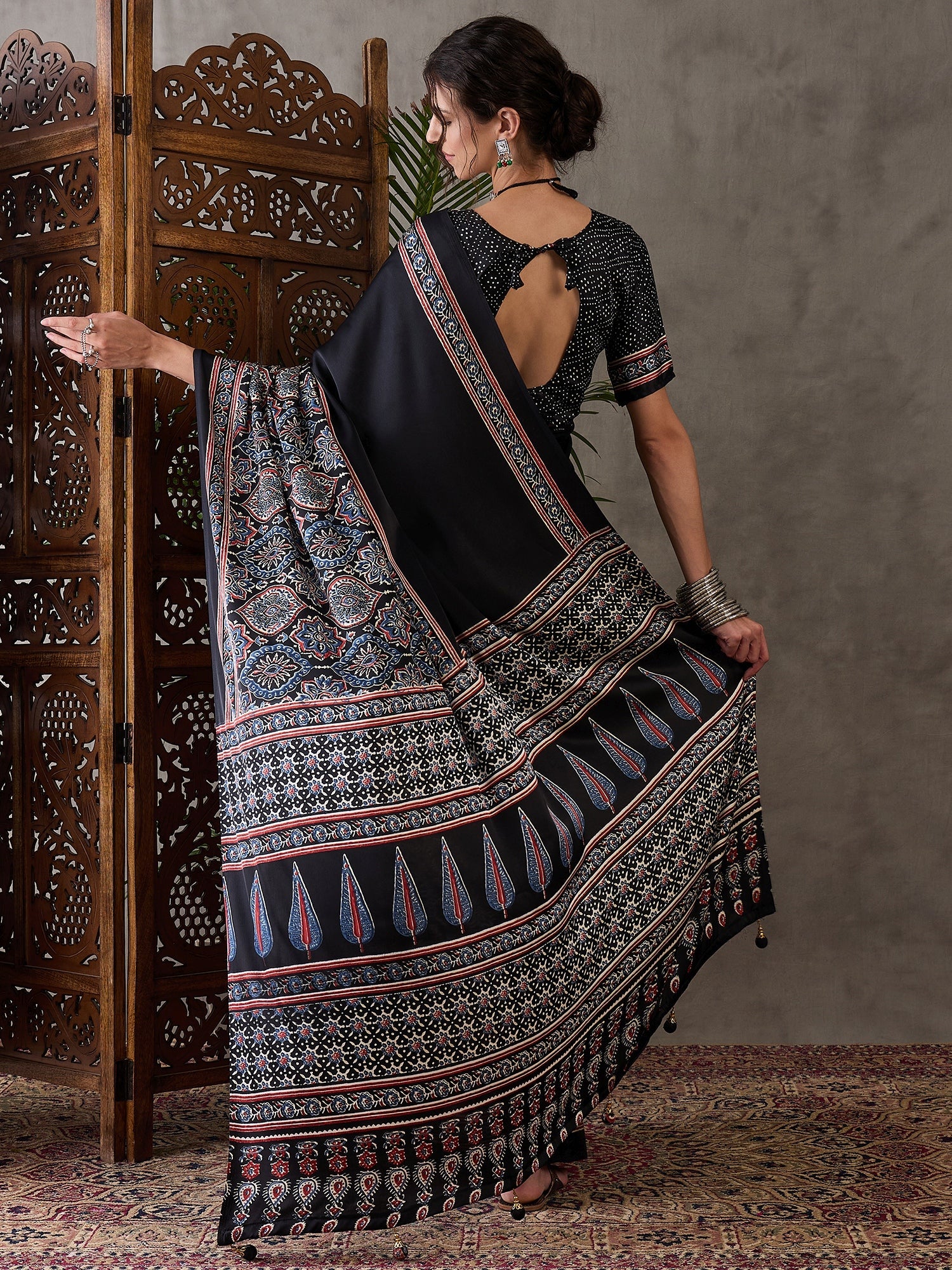 Avyanna Soft Drape Semi Modal Saree for Party Wear ClothsVilla