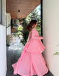Load image into Gallery viewer, Baby Pink Designer Sharara Suit with ClothsVilla
