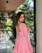 Load image into Gallery viewer, Baby Pink Designer Sharara Suit with ClothsVilla