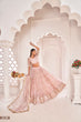 Load image into Gallery viewer, Baby Pink Elegant Butterfly Net Lehenga with Zari &amp; Sequence Embroidery Clothsvilla
