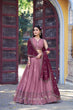 Load image into Gallery viewer, Baby Pink Georgette Embroidered Lehenga ClothsVilla