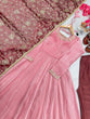 Load image into Gallery viewer, Baby Pink Premium Designer Readymade Anarkali Gown Set Clothsvilla