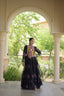 Bandhani Print Anarkali Gown with Kutchi work ClothsVilla