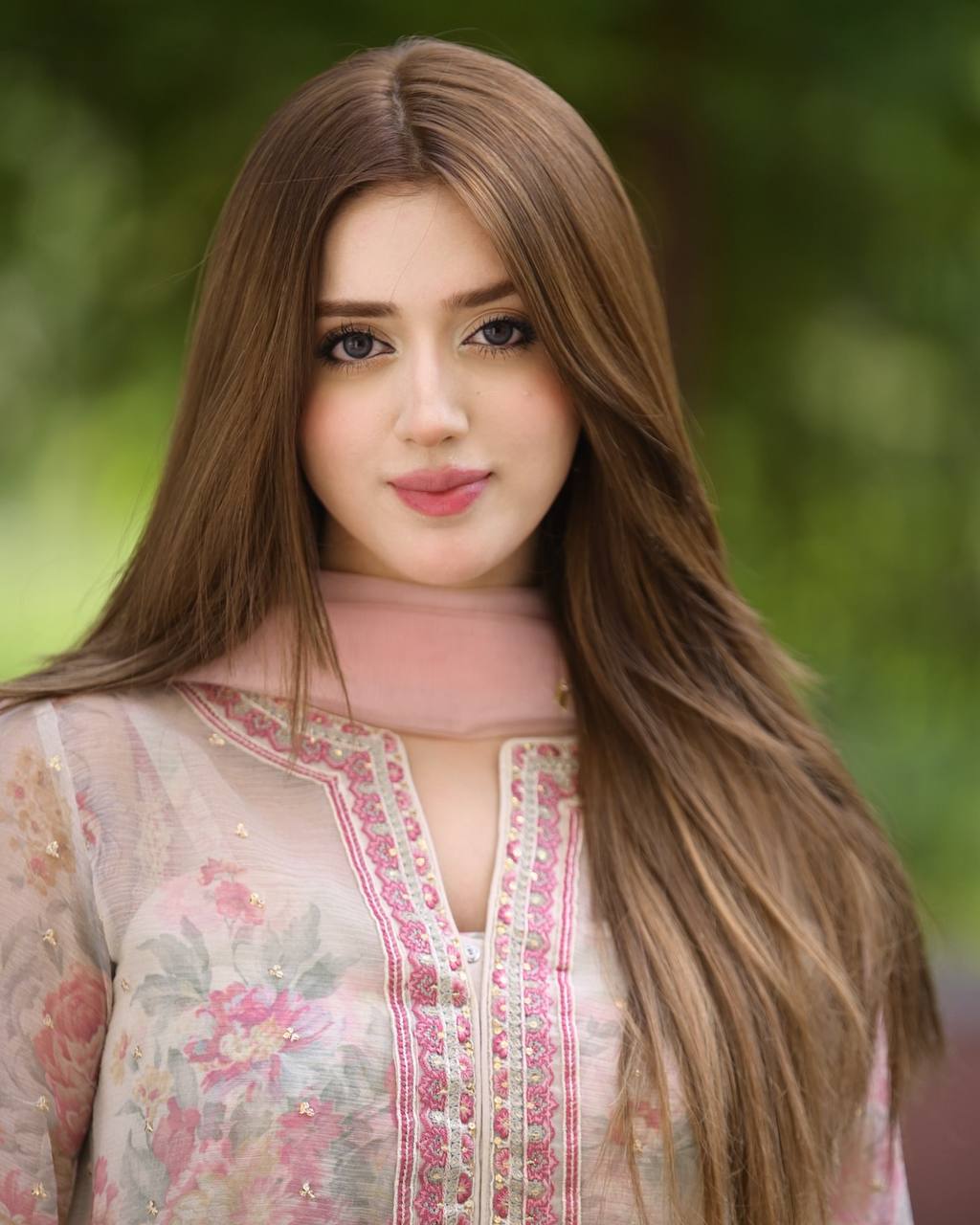 Beige Designer Digital Printed Georgette Suit Set with Farshi Plazzo & Net Dupatta ClothsVilla
