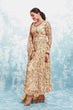 Load image into Gallery viewer, Beige Georgette Printed Suit Set | Fully Stitched &amp; Ready to Wear ClothsVilla