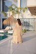 Load image into Gallery viewer, Beige Modern Ethnic Lehenga with Shrug ClothsVilla