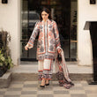 Load image into Gallery viewer, Beige Trendy Pure American Crepe Digital Print Co-Ord Set with Chiffon Georgette Dupatta ClothsVilla
