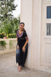 Load image into Gallery viewer, Black 14 Kg Rayon Kutchi Gamthi Embroidered Kurti ClothsVilla