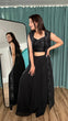Load image into Gallery viewer, Black Chic &amp; Trendy – Stylish Indo-Western Set ClothsVilla