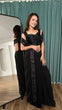 Load image into Gallery viewer, Black Chic &amp; Trendy – Stylish Indo-Western Set ClothsVilla