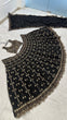 Load image into Gallery viewer, Black Crepe Silk Sequins Lehenga Set ClothsVilla