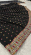 Load image into Gallery viewer, Black Designer Dori Work Lehenga Set Clothsvilla