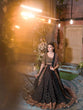 Load image into Gallery viewer, Black Designer Dori Work Lehenga Set Clothsvilla