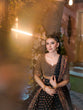 Load image into Gallery viewer, Black Designer Dori Work Lehenga Set Clothsvilla