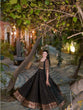 Load image into Gallery viewer, Black Designer Dori Work Lehenga Set Clothsvilla