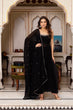 Load image into Gallery viewer, Black Designer Faux Georgette Mirror Handwork Plazzo Set with Dupatta ClothsVilla