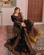 Load image into Gallery viewer, Black Elegant Anarkali Plazo Set with Dupatta – Faux Georgette &amp; Sequins Work ClothsVilla