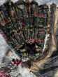 Load image into Gallery viewer, Black Elegant Jimmy Organza Silk Digital Printed Anarkali Gown with Designer Dupatta – 8 Meter Flair ClothsVilla