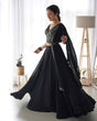 Load image into Gallery viewer, Black Elegant Pure Soft Fox Georgette Lehenga Choli with Designer Blouse and Dupatta – Fully Stitched, Ready to Wear
