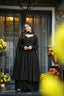 Black Embroidered Top Sharara Set ClothsVilla