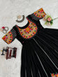 Load image into Gallery viewer, Black Navratri Special Georgette Ensemble ClothsVilla