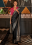 Black Timeless Blended Silk Saree – A Perfect Blend of Tradition & Elegance ClothsVilla