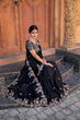 Load image into Gallery viewer, Black Timeless Elegance – Kasturi Silk Saree ClothsVilla