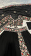 Load image into Gallery viewer, Black Unforgettable Elegance – Georgette Embroidered Lehenga Set ClothsVilla