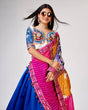 Load image into Gallery viewer, Blue Dance into Garba Night – Designer Chaniya Choli for Festive Elegance ClothsVilla