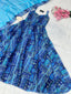 Blue Elegant Anarkali Gown with Jimmy Organza Dupatta – Ri8 Fashion Exclusive Clothsvilla