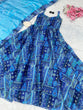 Load image into Gallery viewer, Blue Elegant Anarkali Gown with Jimmy Organza Dupatta – Ri8 Fashion Exclusive Clothsvilla