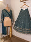 Blue Elegant Designer Lehenga-Choli Collection with Embroidery & Sequence Work Clothsvilla