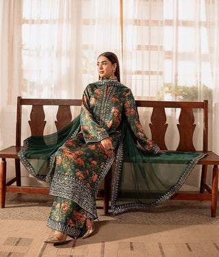 Blue Elegant French Silk Ensemble ClothsVilla