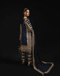 Load image into Gallery viewer, Blue Elegant Thread &amp; Sequin Embroidered Georgette Suit Set ClothsVilla