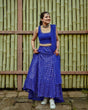 Load image into Gallery viewer, Blue Exquisite Heavy Georgette Embroidered Lehenga Set with Sequins &amp; Net Dupatta ClothsVilla