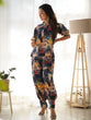Load image into Gallery viewer, Blue Multi-Coloured Co-Ord Set