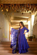 Load image into Gallery viewer, Blue Ri8 Fashion Anarkali Set - Flame of Elegance Clothsvilla