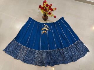 Blue Sequins & Zari Embroidered Lehenga choli ClothsVilla