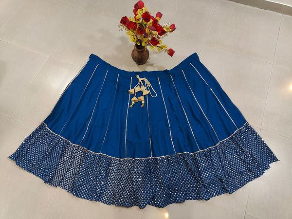 Blue Sequins & Zari Embroidered Lehenga choli ClothsVilla